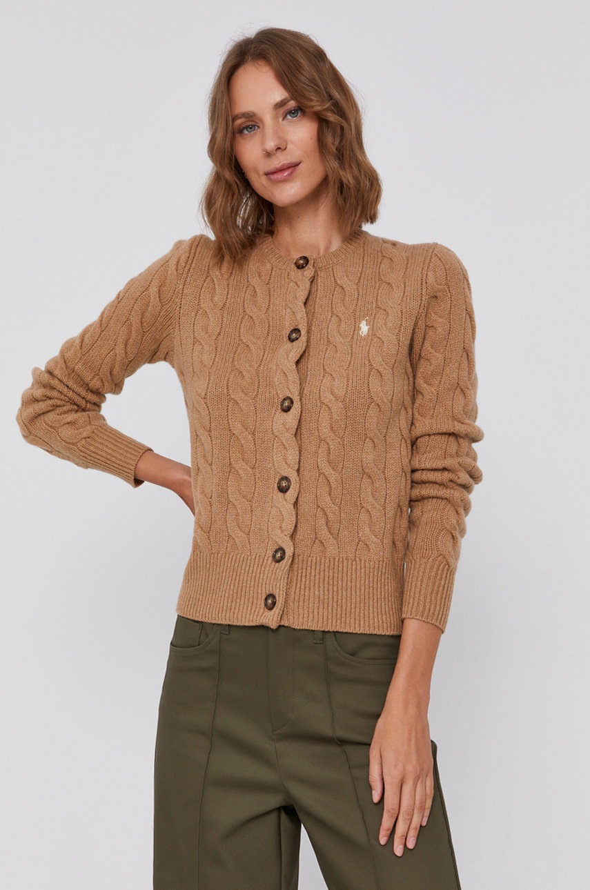 

Жилетка Polo Ralph Lauren дамска в бежово, Бежов