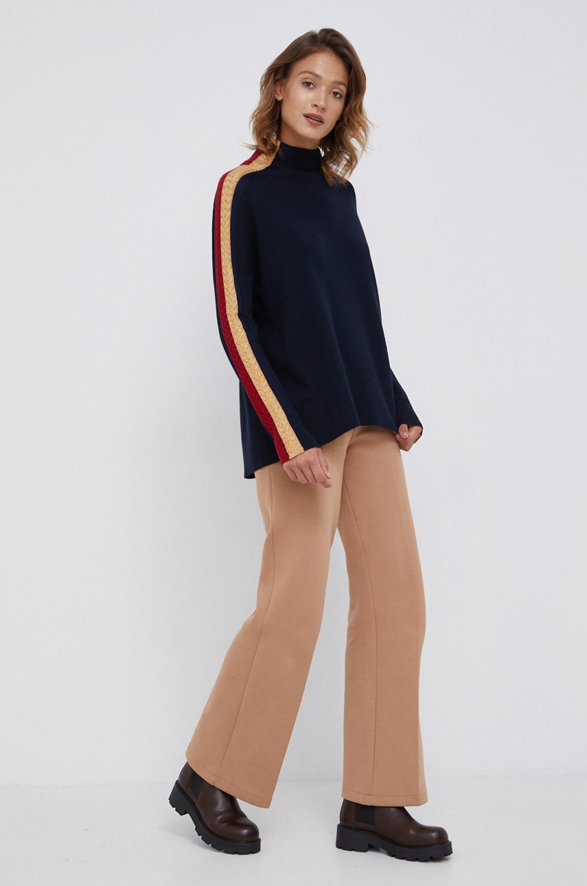 

Свитер Tommy Hilfiger женский цвет синий лёгкий