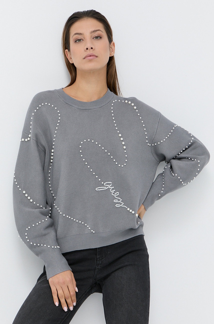 

Guess - Пуловер, Сив