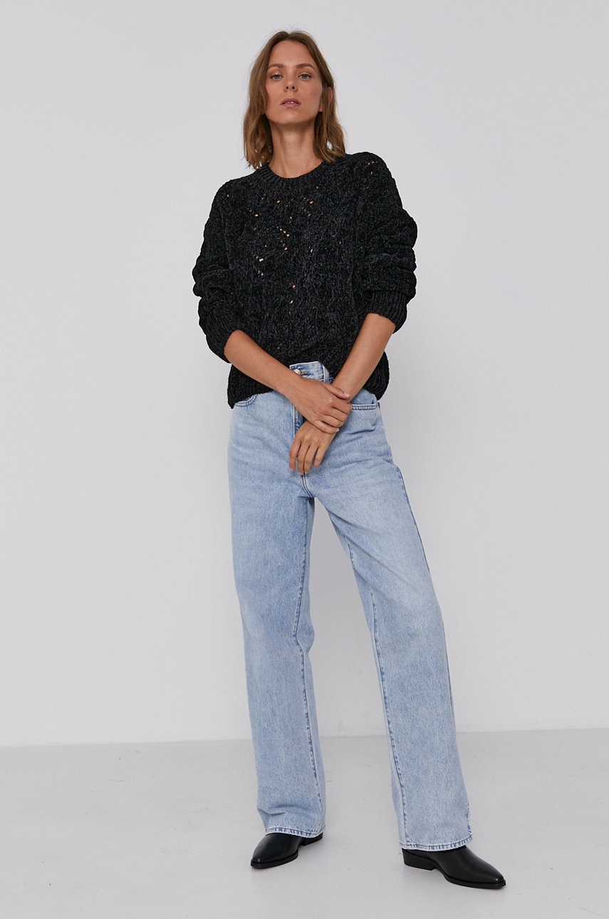 

Светр Pepe Jeans Helena жіночий колір чорний теплий
