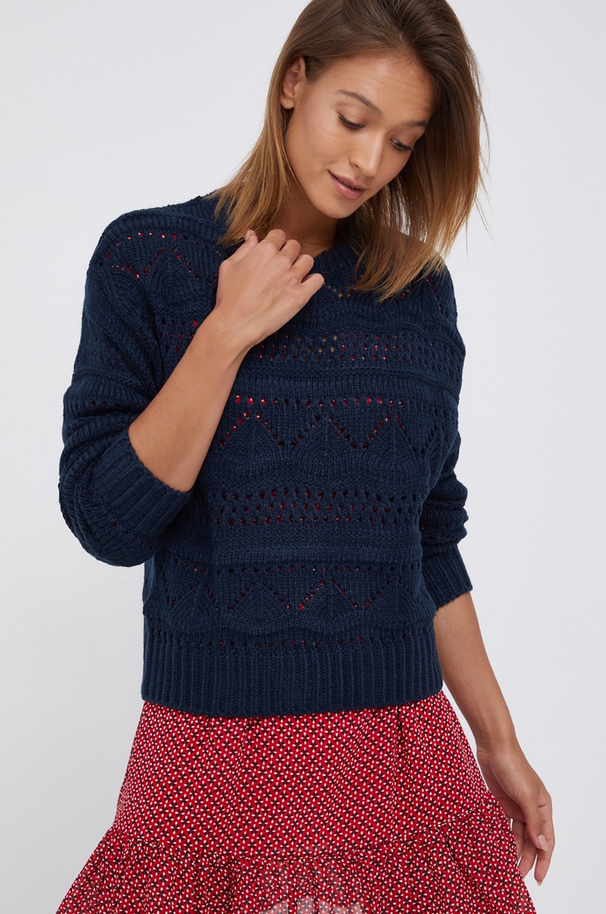 

Свитер Pepe Jeans Megan женский цвет синий