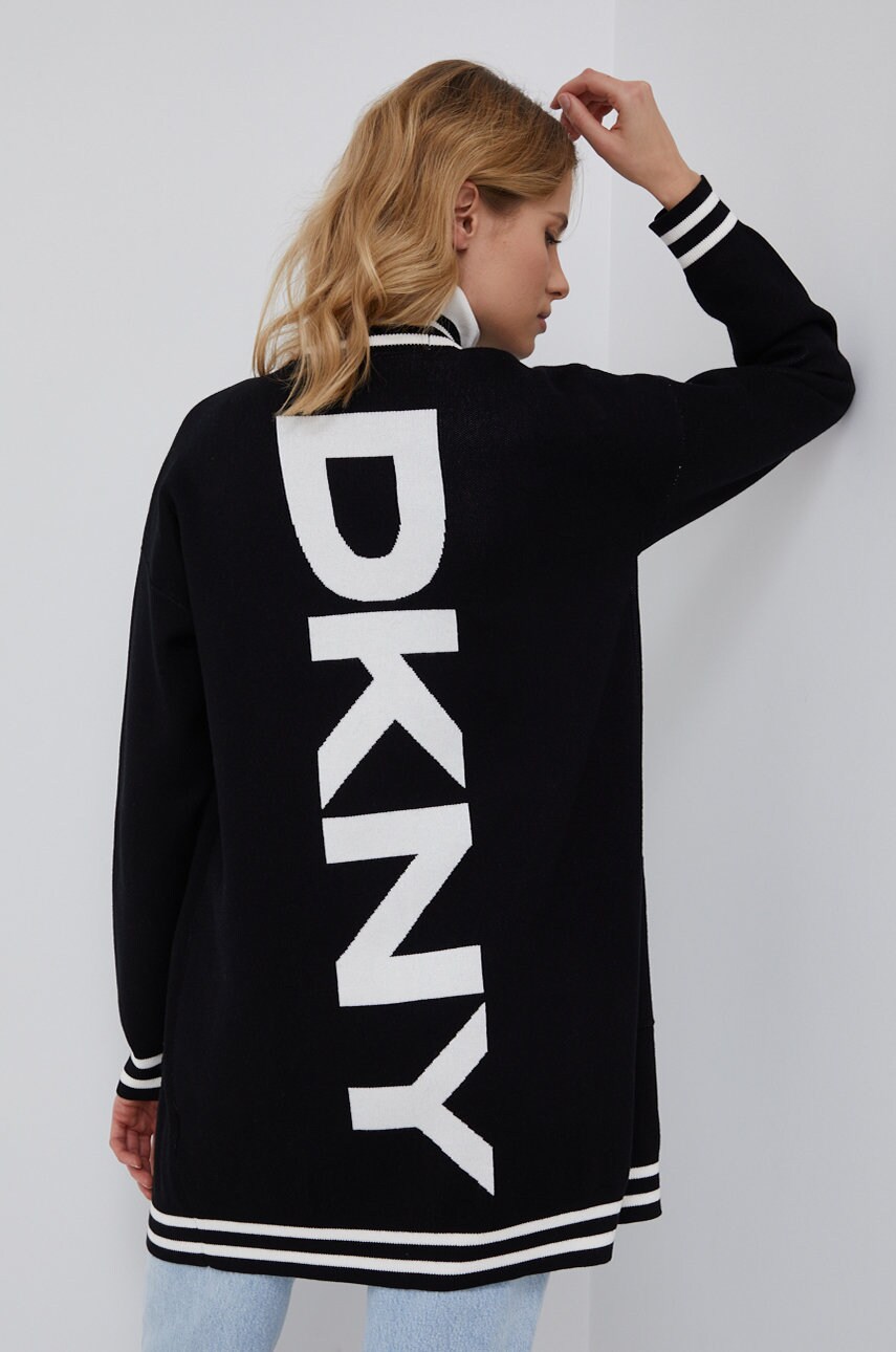 

Джемпер Dkny женский цвет чёрный лёгкий