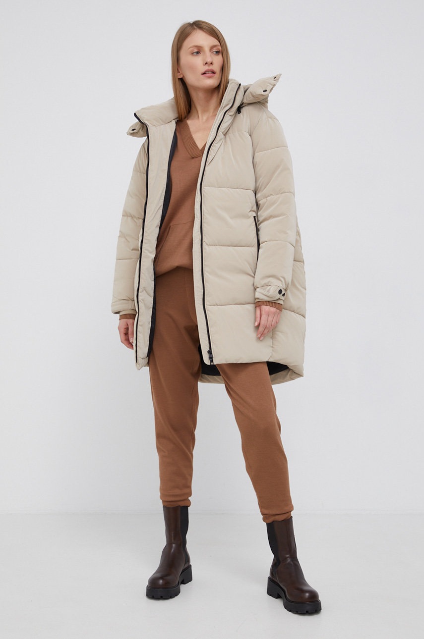 

Светр Dkny жіночий колір коричневий легкий