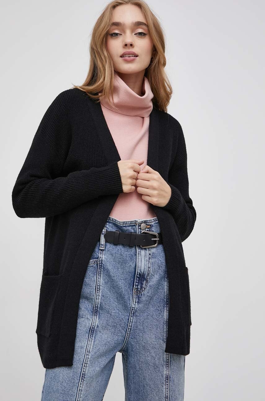 Jdy cardigan femei, culoarea negru, light