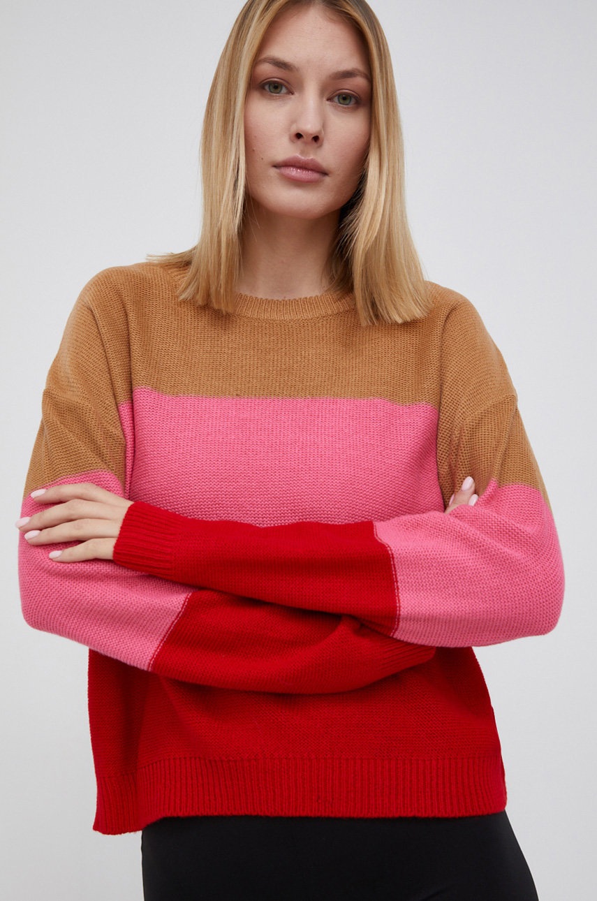 

Пуловер Brave Soul дамски в червено, Червен