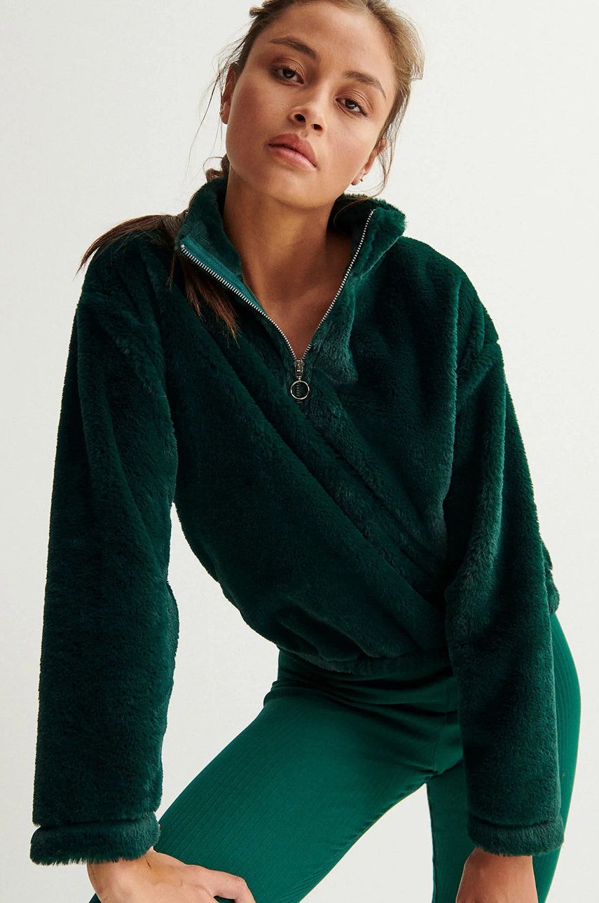Undiz Sweter damski kolor zielony