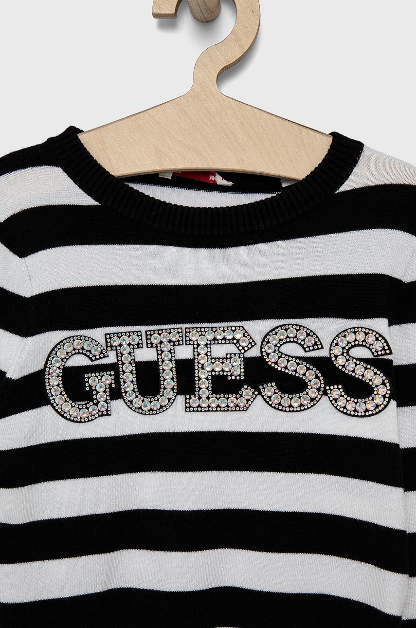 

Детский свитер Guess цвет белый лёгкий