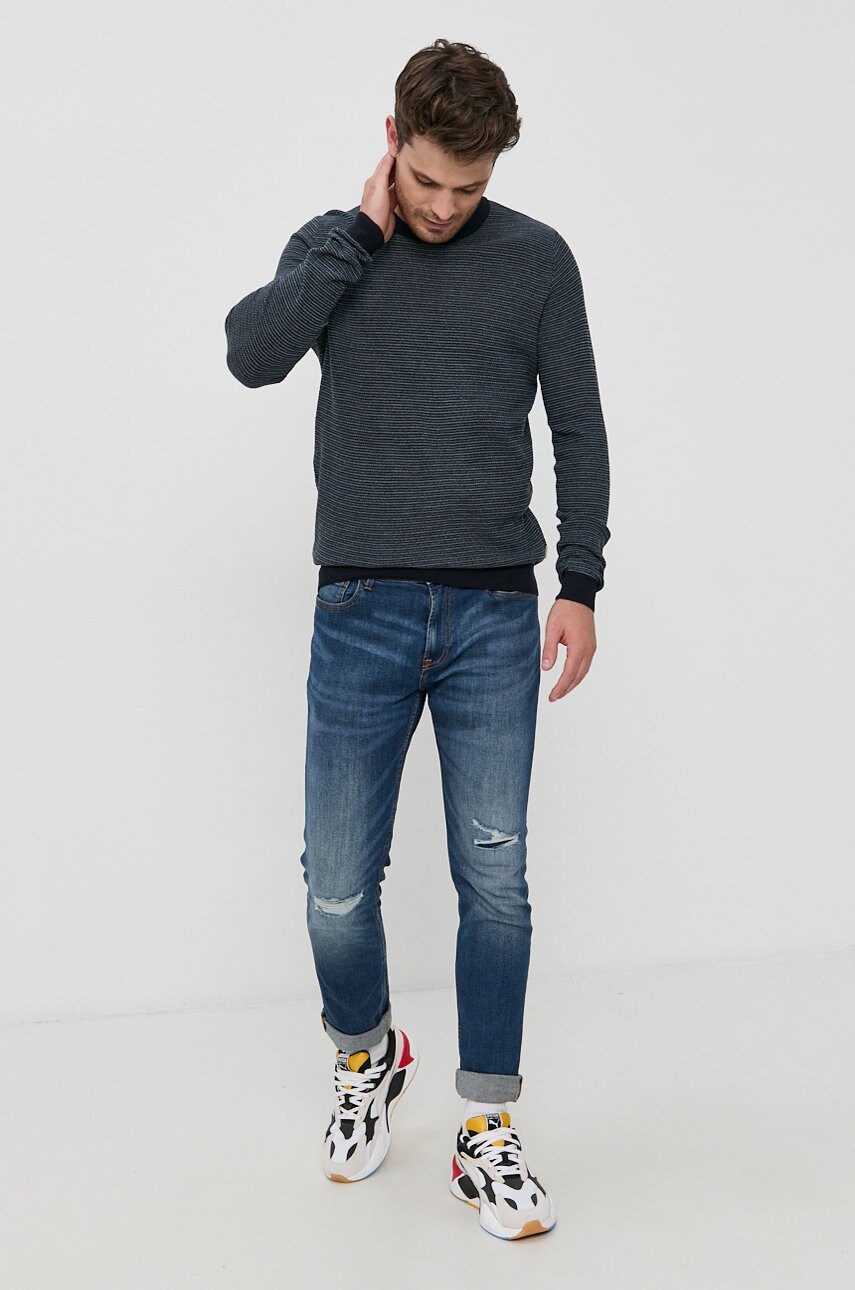

Jack & Jones - Пуловер, Тъмносин