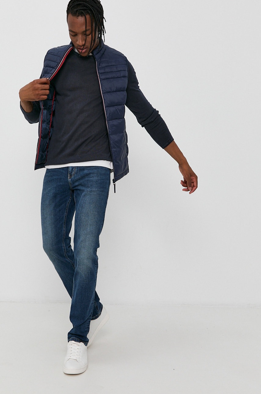 

Светр Produkt by Jack & Jones чоловічий колір синій легкий