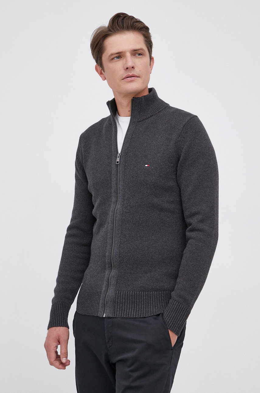 

Жилетка Tommy Hilfiger мъжка в сиво, Сив