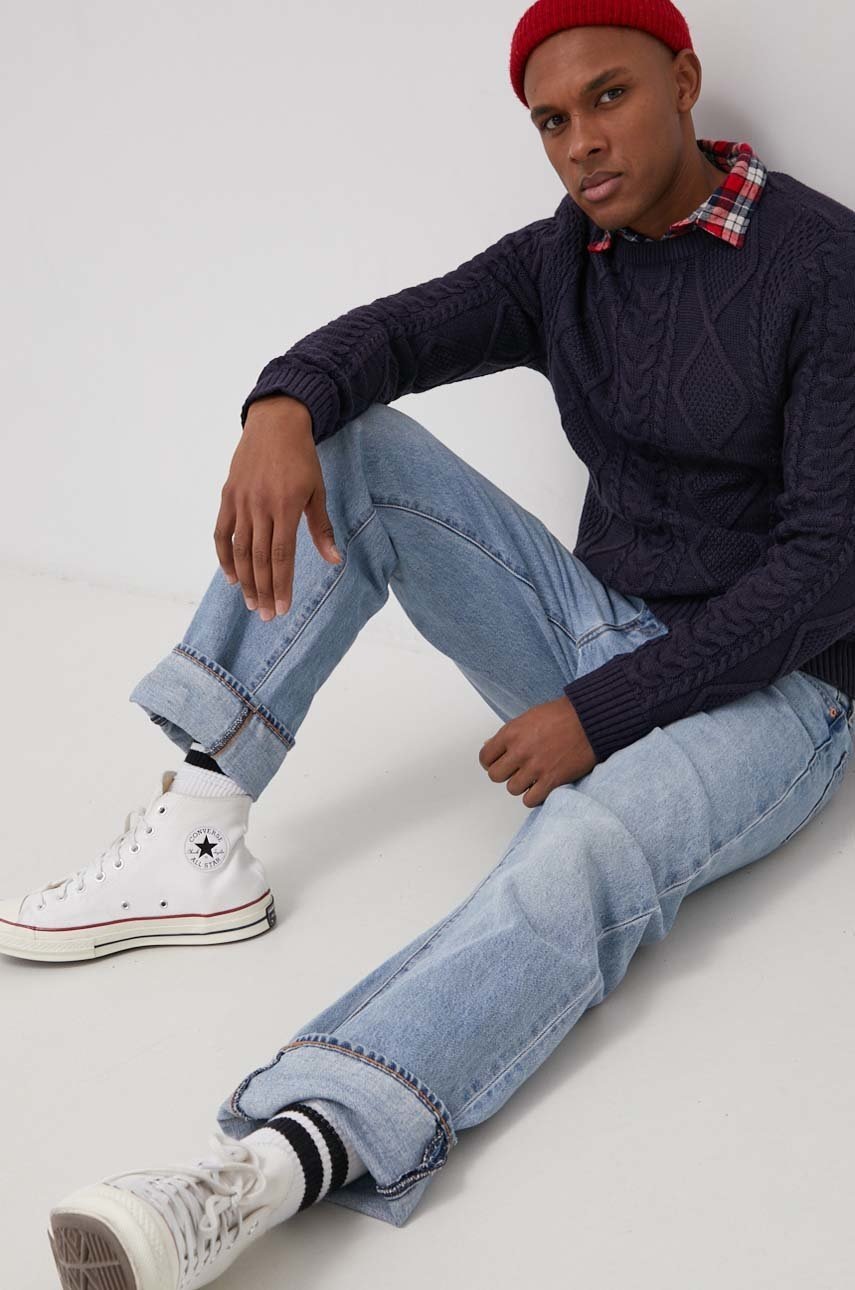 

Свитер Premium by Jack&Jones мужской цвет синий лёгкий