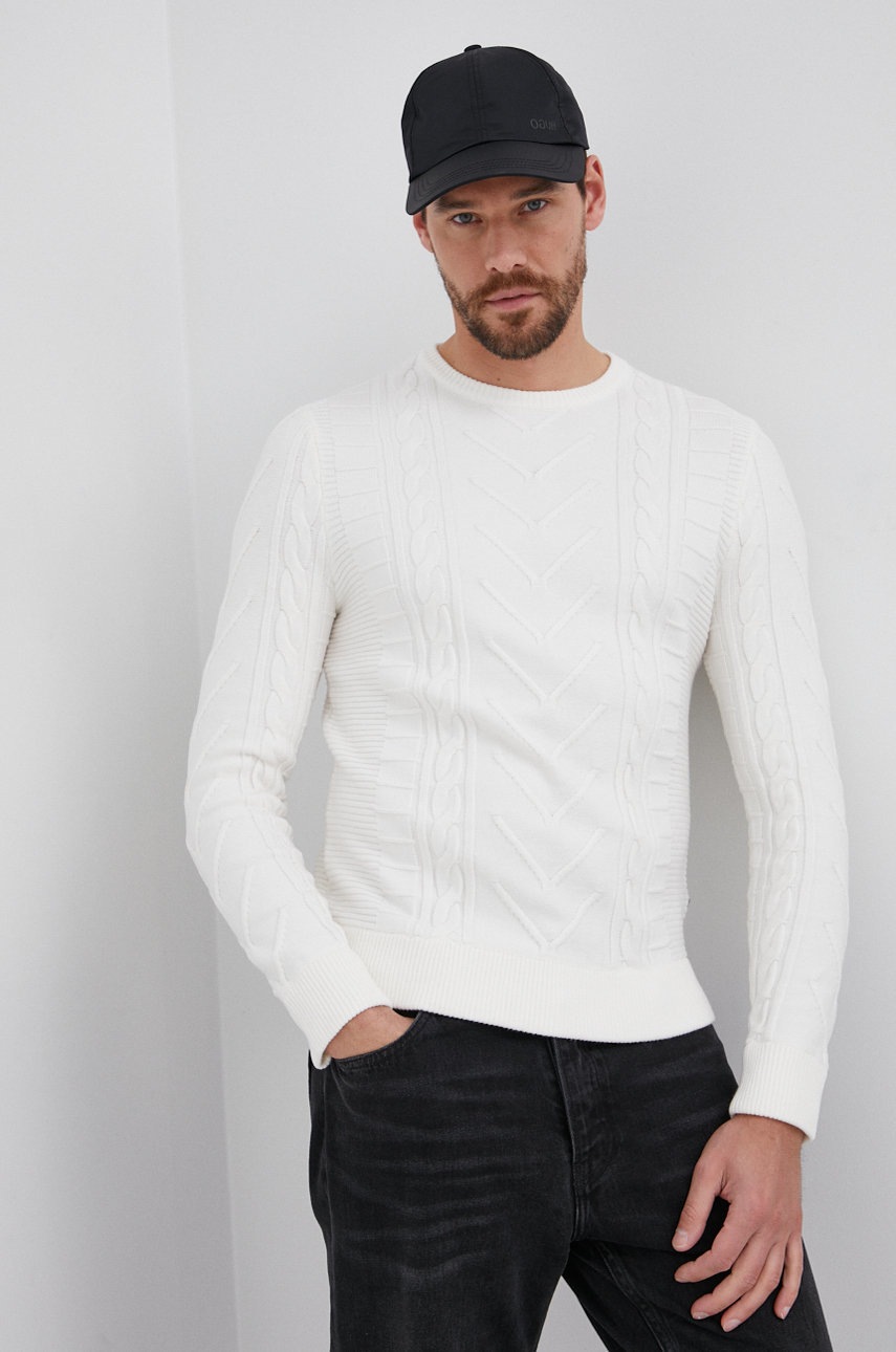 

Guess - Пуловер, Бял