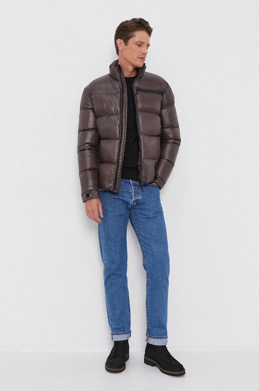 

Свитер Trussardi мужской цвет чёрный лёгкий