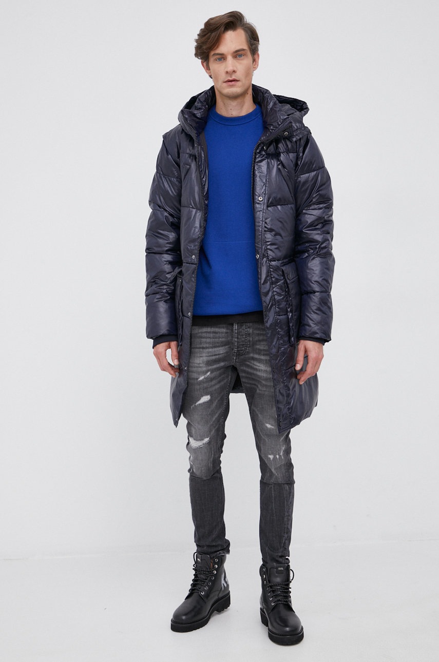 

Бавовняна кофта G-Star Raw чоловіча з принтом