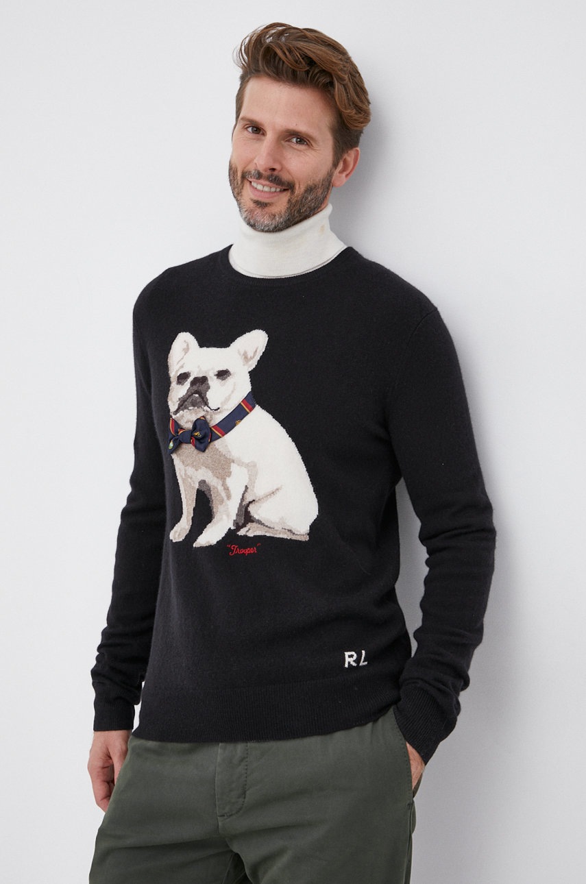 

Polo Ralph Lauren - Кашмирен пуловер, Черен