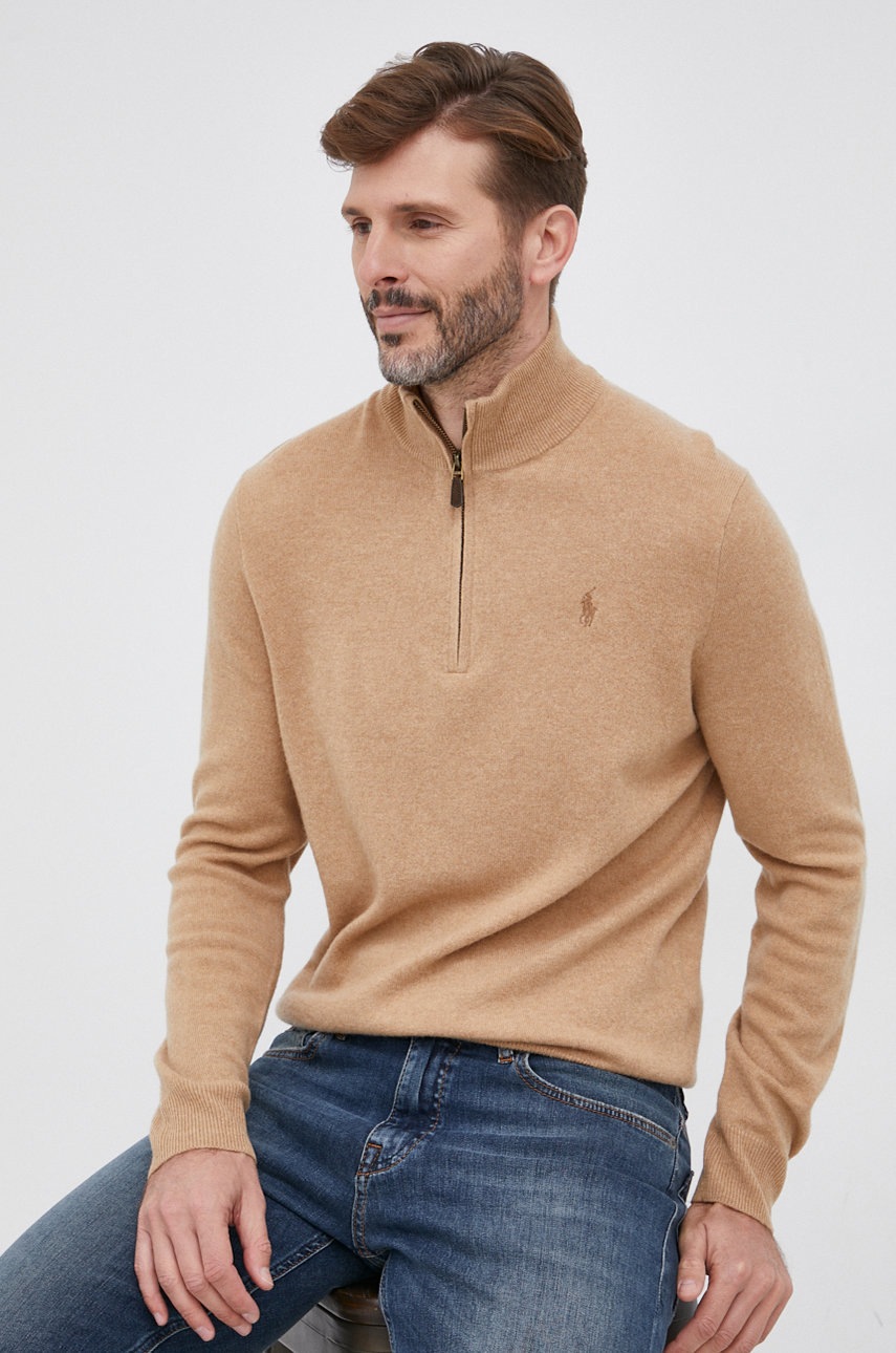 

Polo Ralph Lauren - Вълнен пуловер, Бежов
