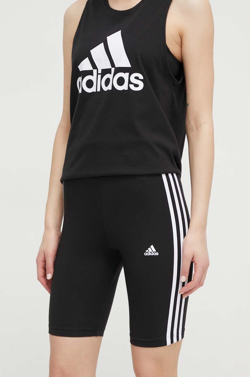 Σορτς adidas NHL Pittsburgh Penguins GR3866 γυναικείo, χρώμα: μαύρο H-MVPSP15WBP-QL GR3866 φωτογραφία