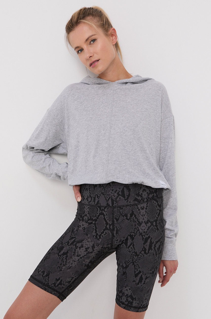 

Шорти Dkny жіночі колір сірий візерунок