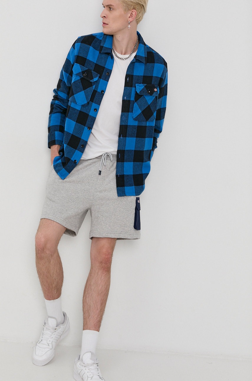 

Шорти Tommy Jeans чоловічі колір сірий