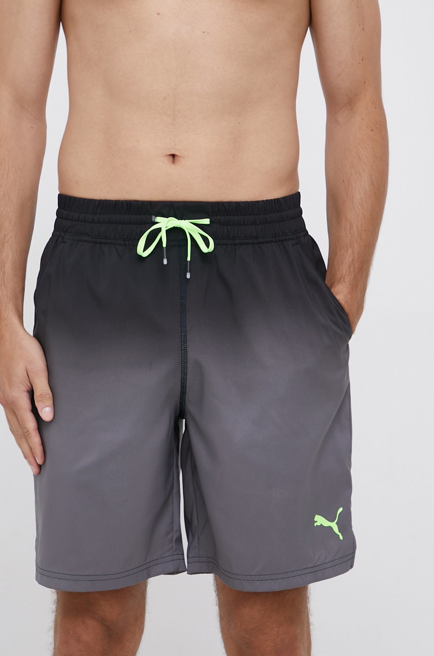 Puma pantaloni scurți bărbați, culoarea gri