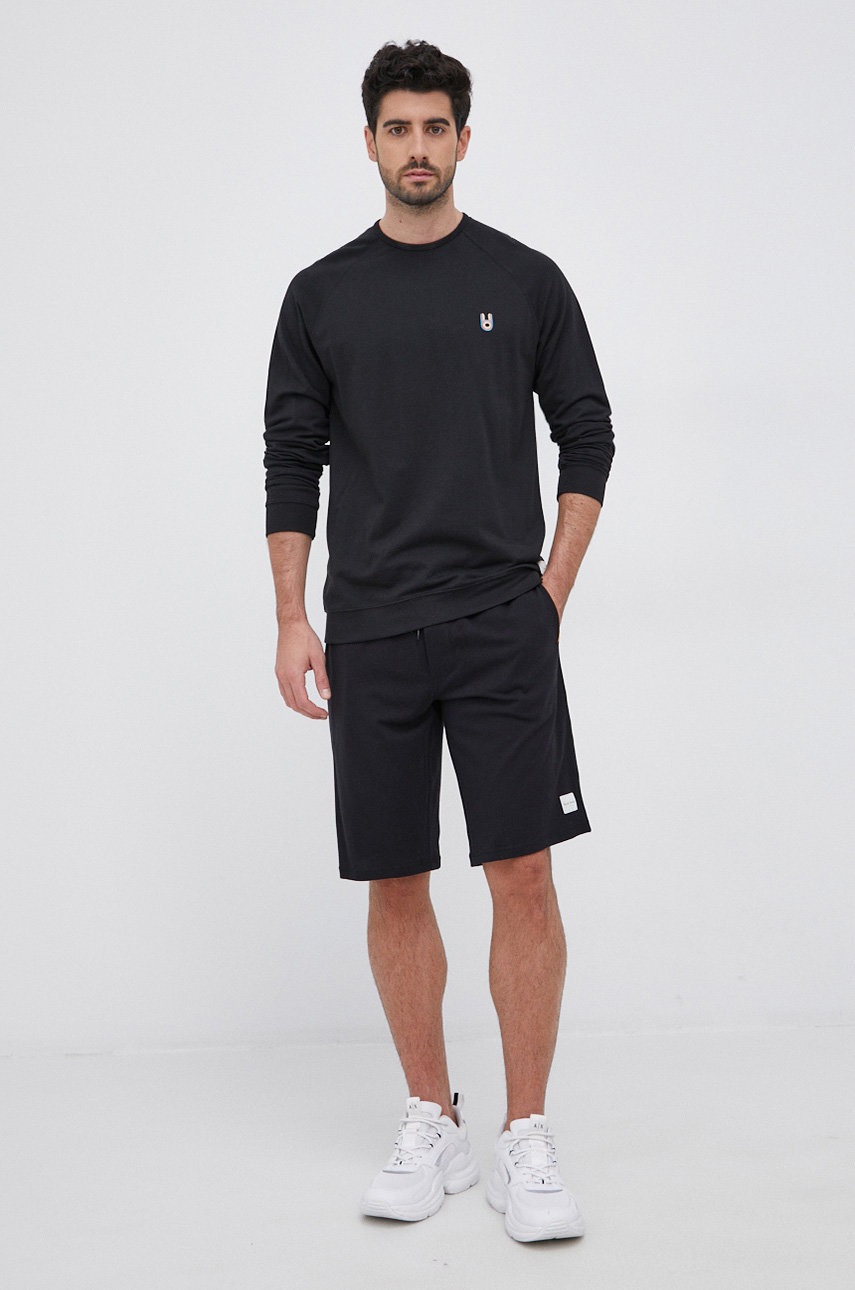

Хлопковые шорты Paul Smith мужские чёрный