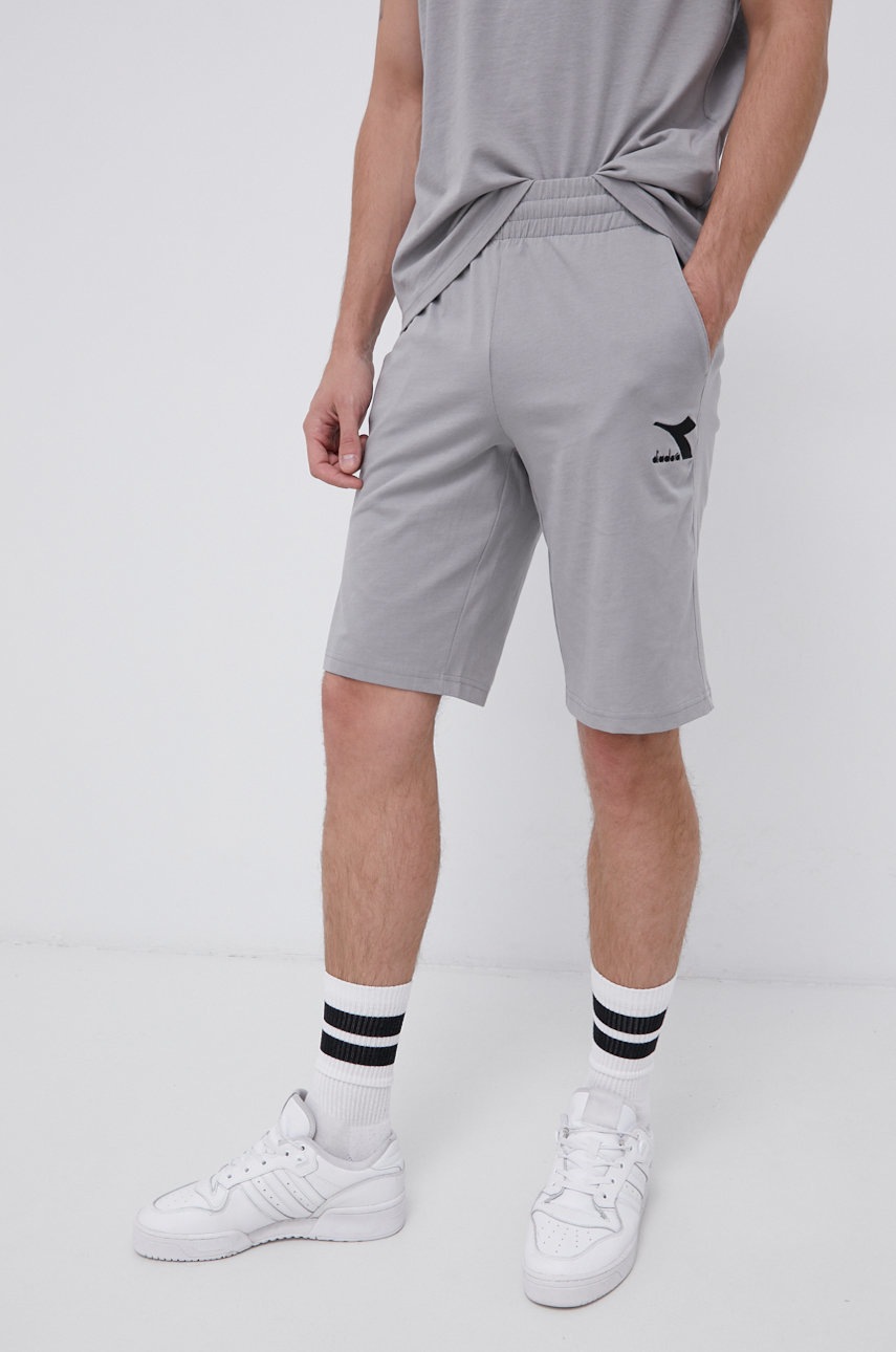

Шорти Diadora чоловічі колір сірий
