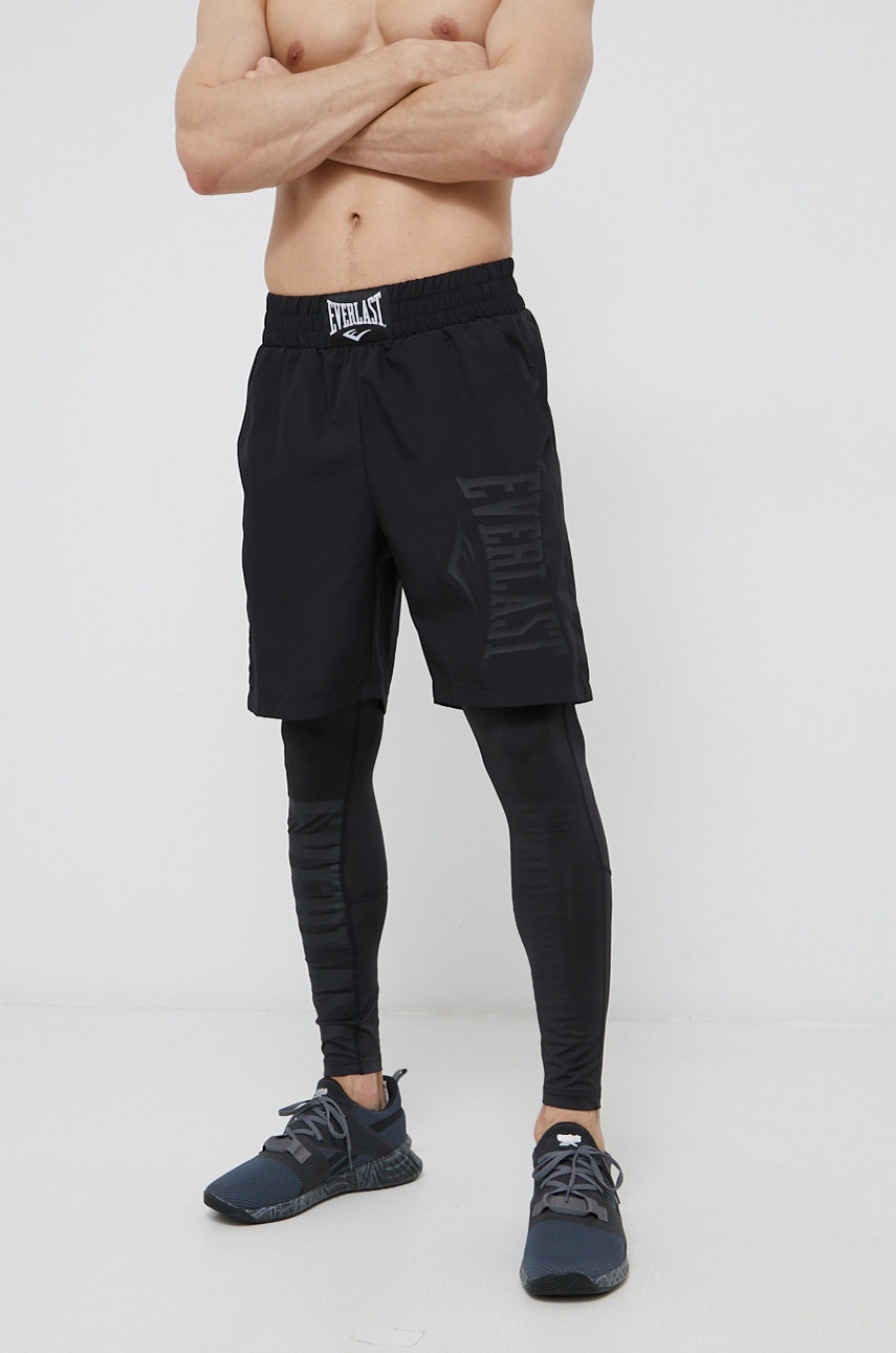 

Къс панталон Everlast мъжки в черно, Черен