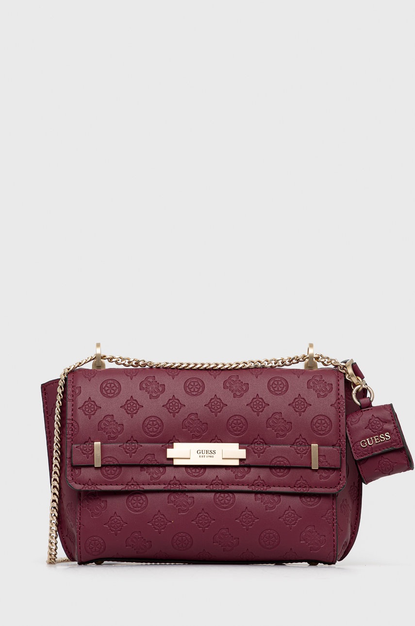 

Чанта Guess в лилаво, Виолетов