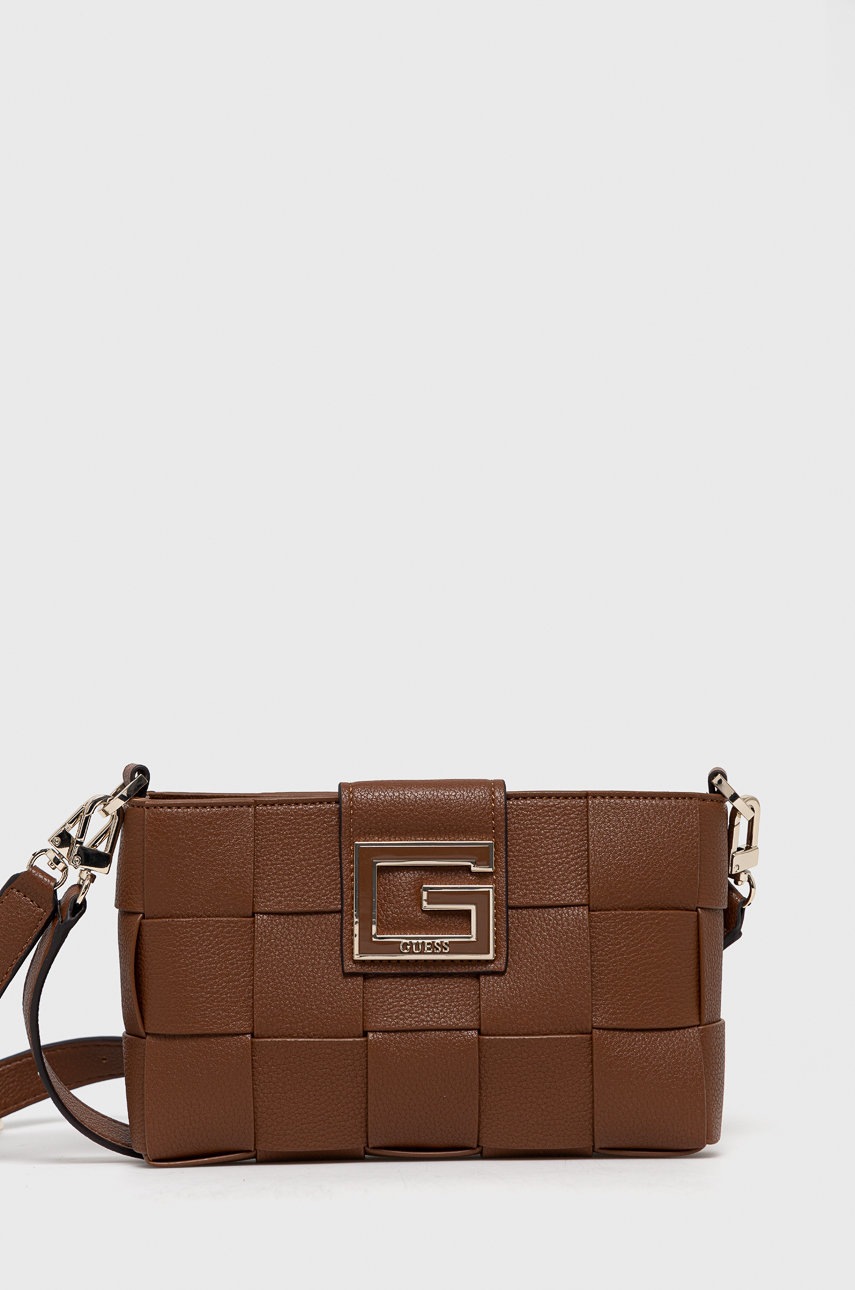 

Чанта Guess в кафяво, Кафяв