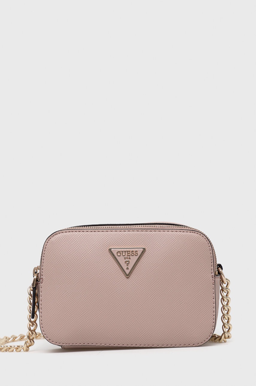 

Чанта Guess в розово, Розов