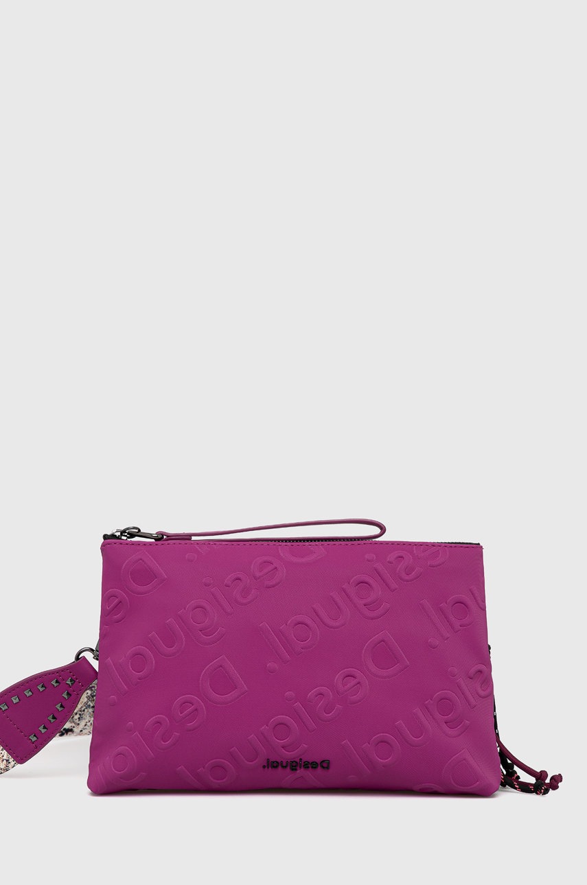 

Чанта Desigual в розово, Розов