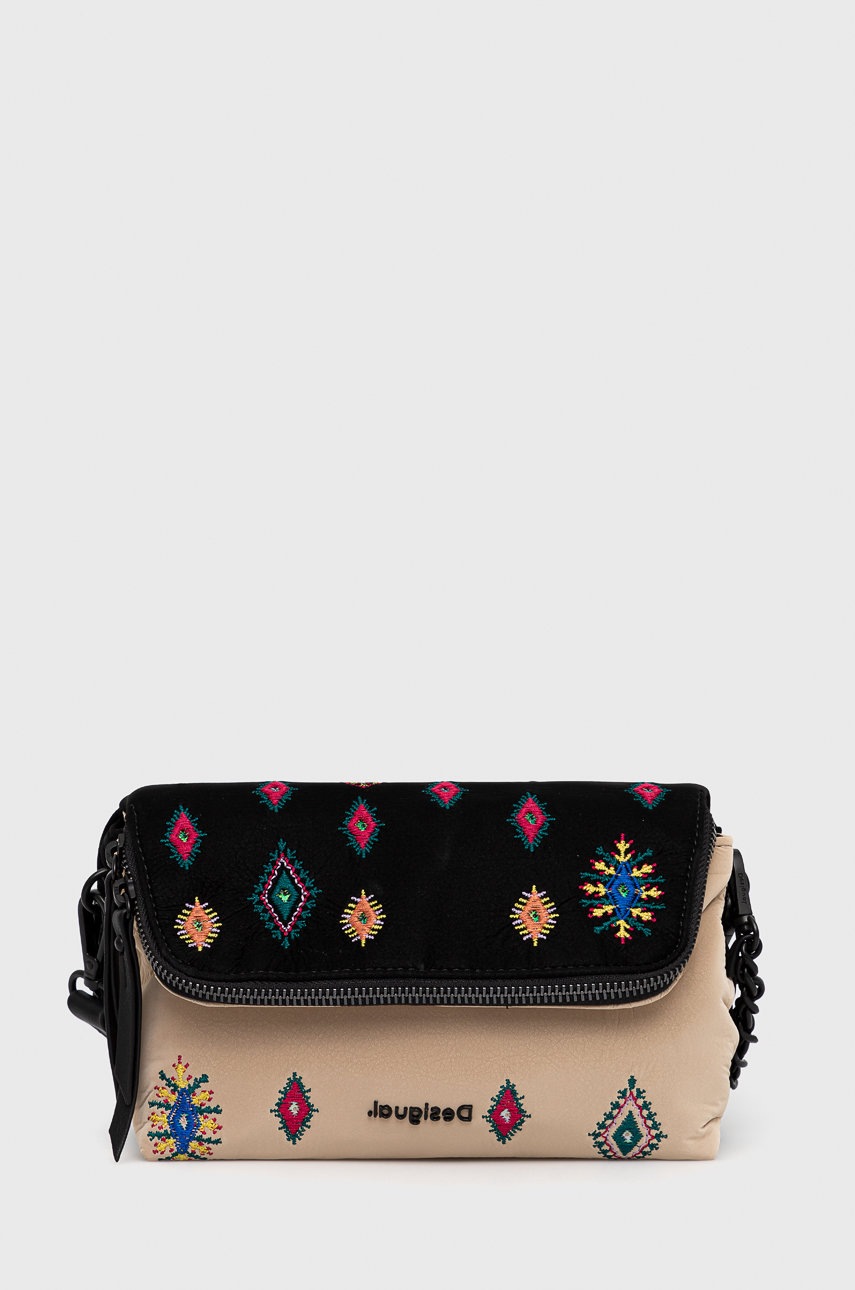 

Чанта Desigual в черно, Черен