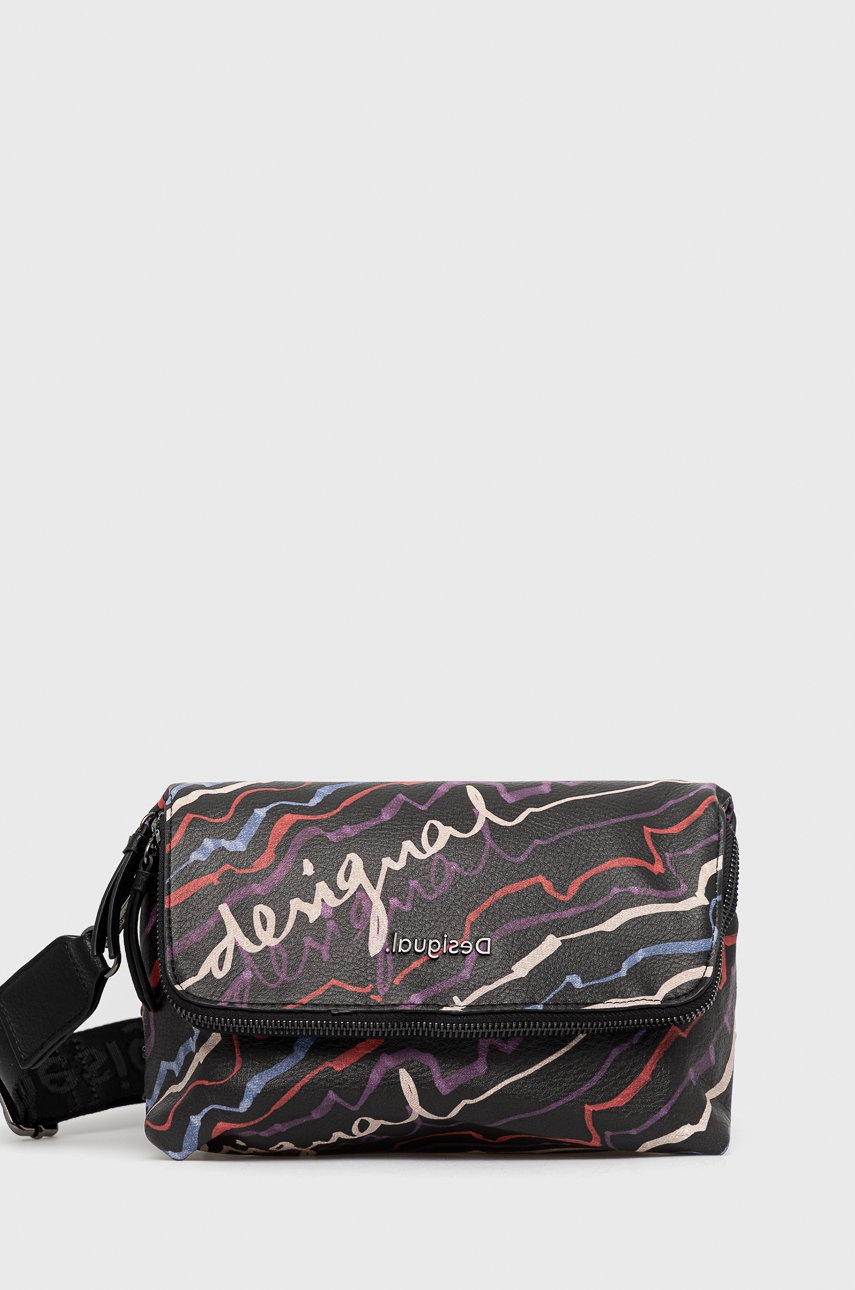 

Чанта Desigual в черно, Черен