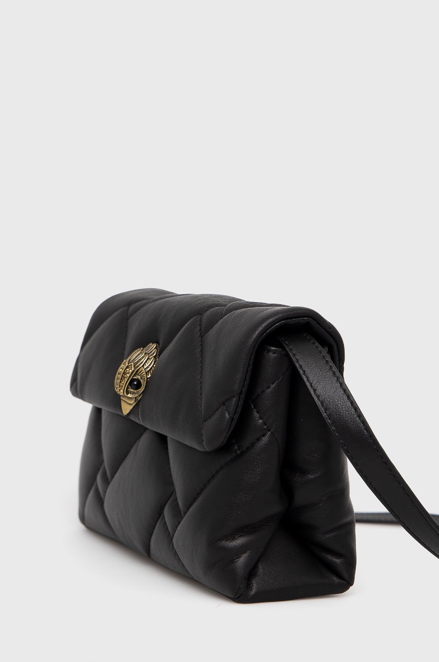 

Кожаная сумка Kurt Geiger London цвет чёрный