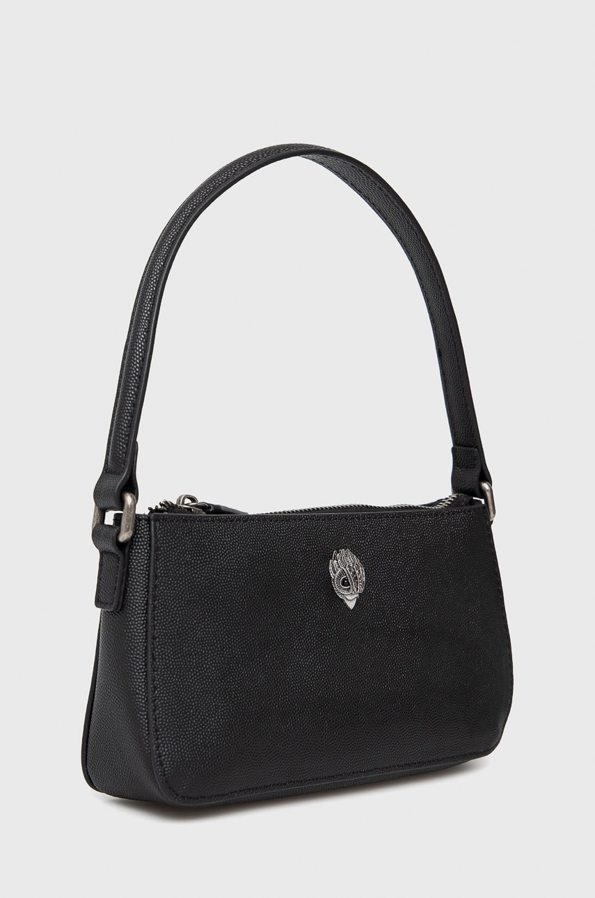 

Шкіряна сумочка Kurt Geiger London колір чорний