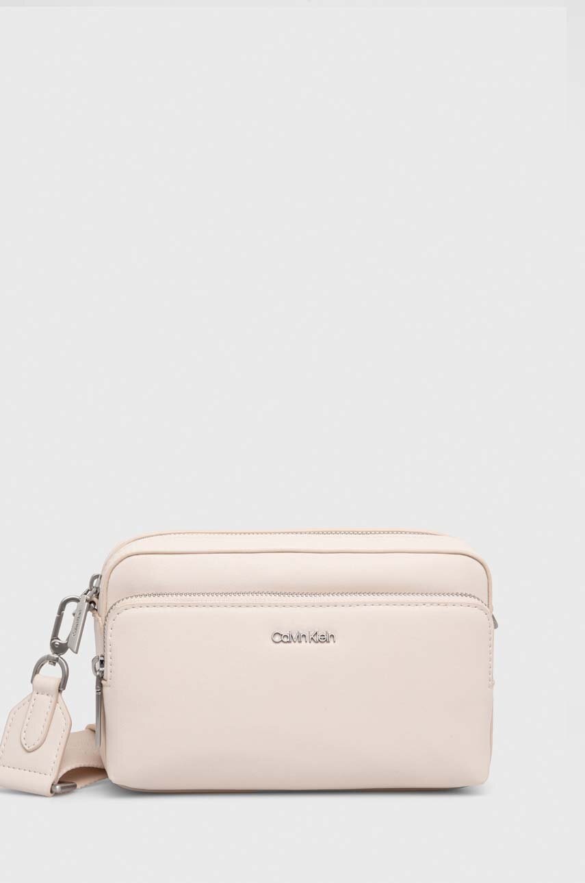 

Чанта Calvin Klein в розово, Розов