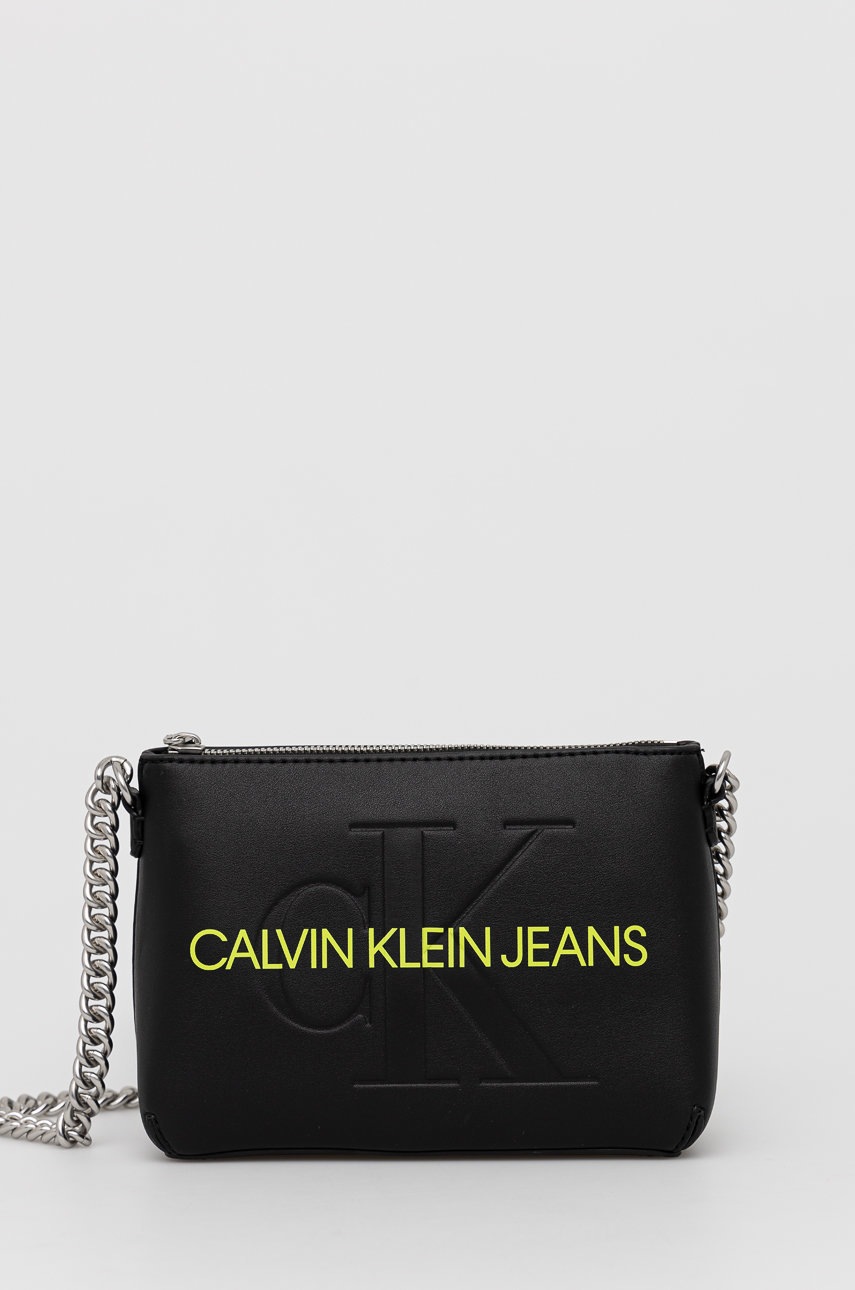 

Чанта Calvin Klein Jeans в черно, Черен