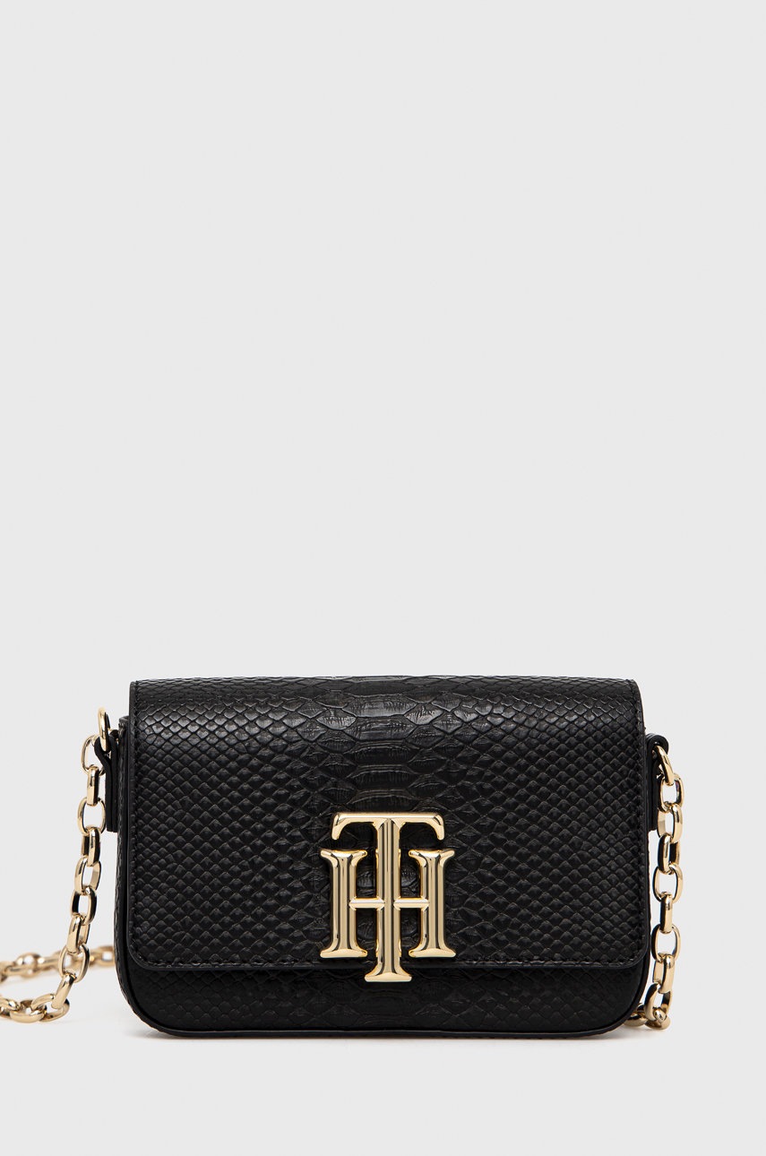 

Чанта Tommy Hilfiger в черно, Черен