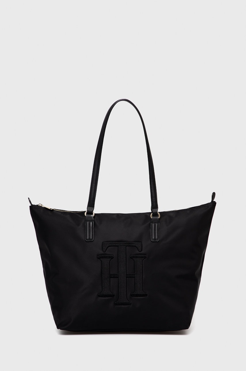 

Чанта Tommy Hilfiger в черно, Черен