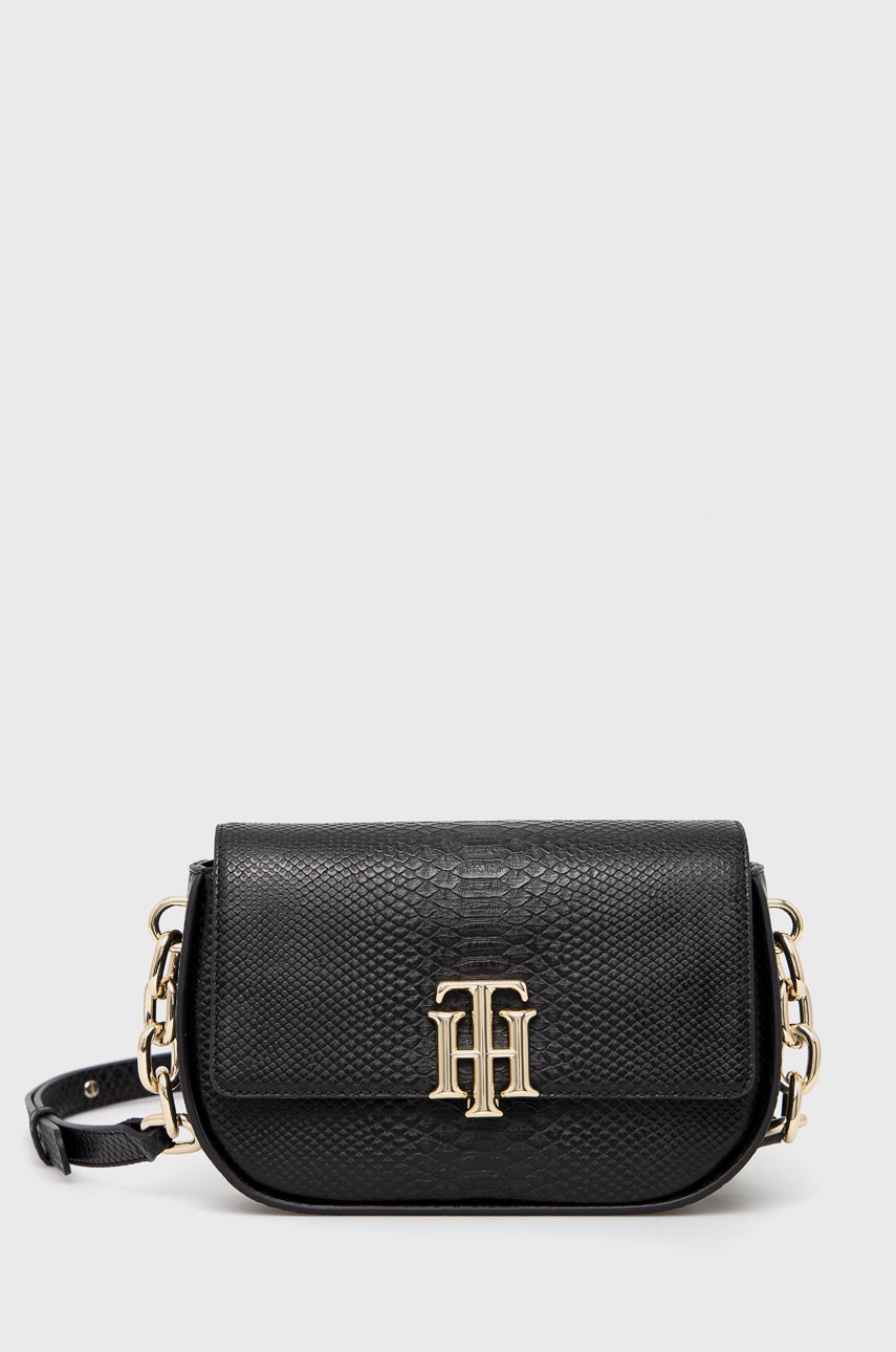 

Чанта Tommy Hilfiger в черно, Черен