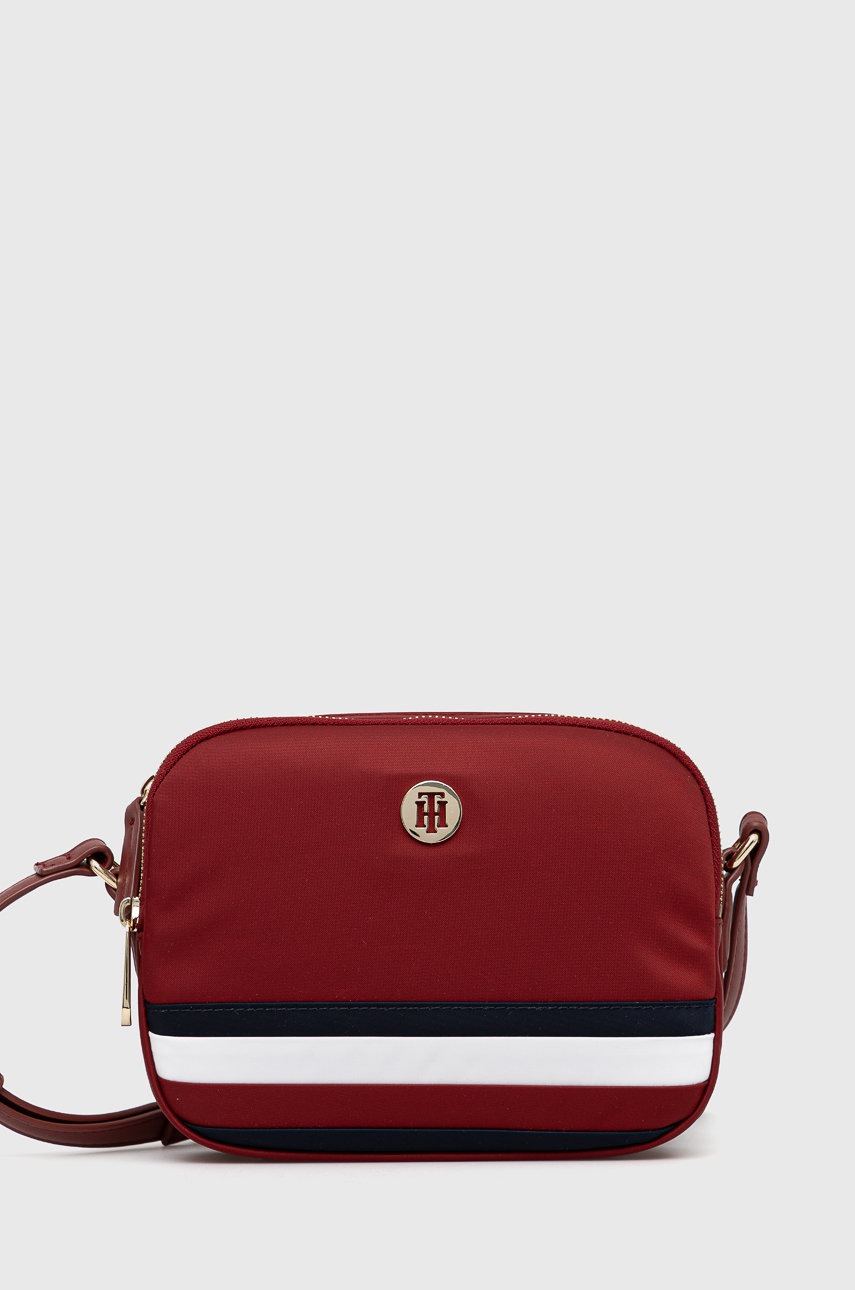 

Чанта Tommy Hilfiger в червено, Червен