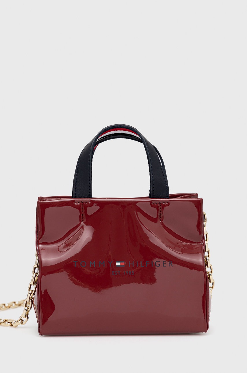 

Чанта Tommy Hilfiger в червено, Червен