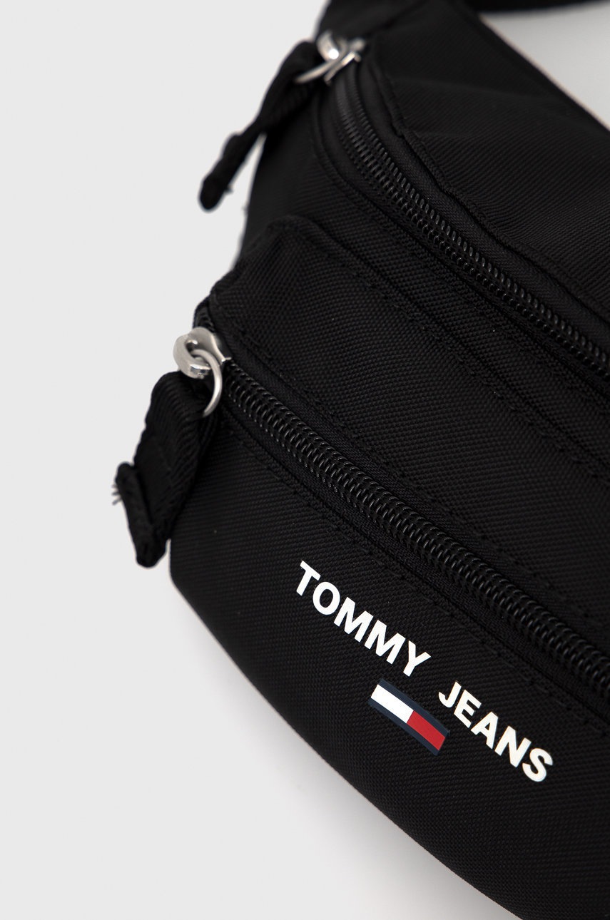 

Сумка на пояс Tommy Jeans колір чорний