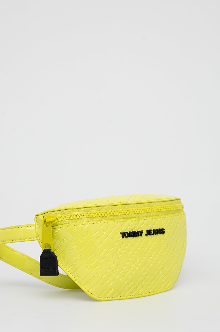

Сумка на пояс Tommy Jeans колір зелений
