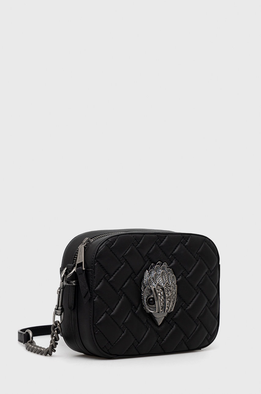 

Кожаная сумочка Kurt Geiger London цвет чёрный