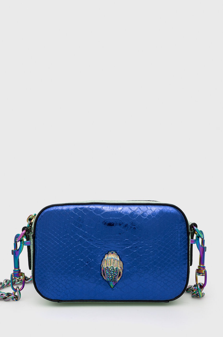 

Кожена чанта Kurt Geiger London в зелено, Зелен