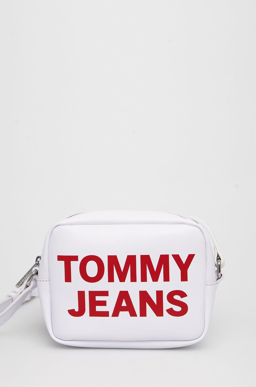 

Чанта Tommy Jeans в бяло, Бял