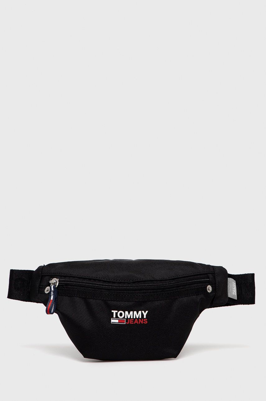 Tommy Jeans Borsetă culoarea negru answear.ro imagine megaplaza.ro