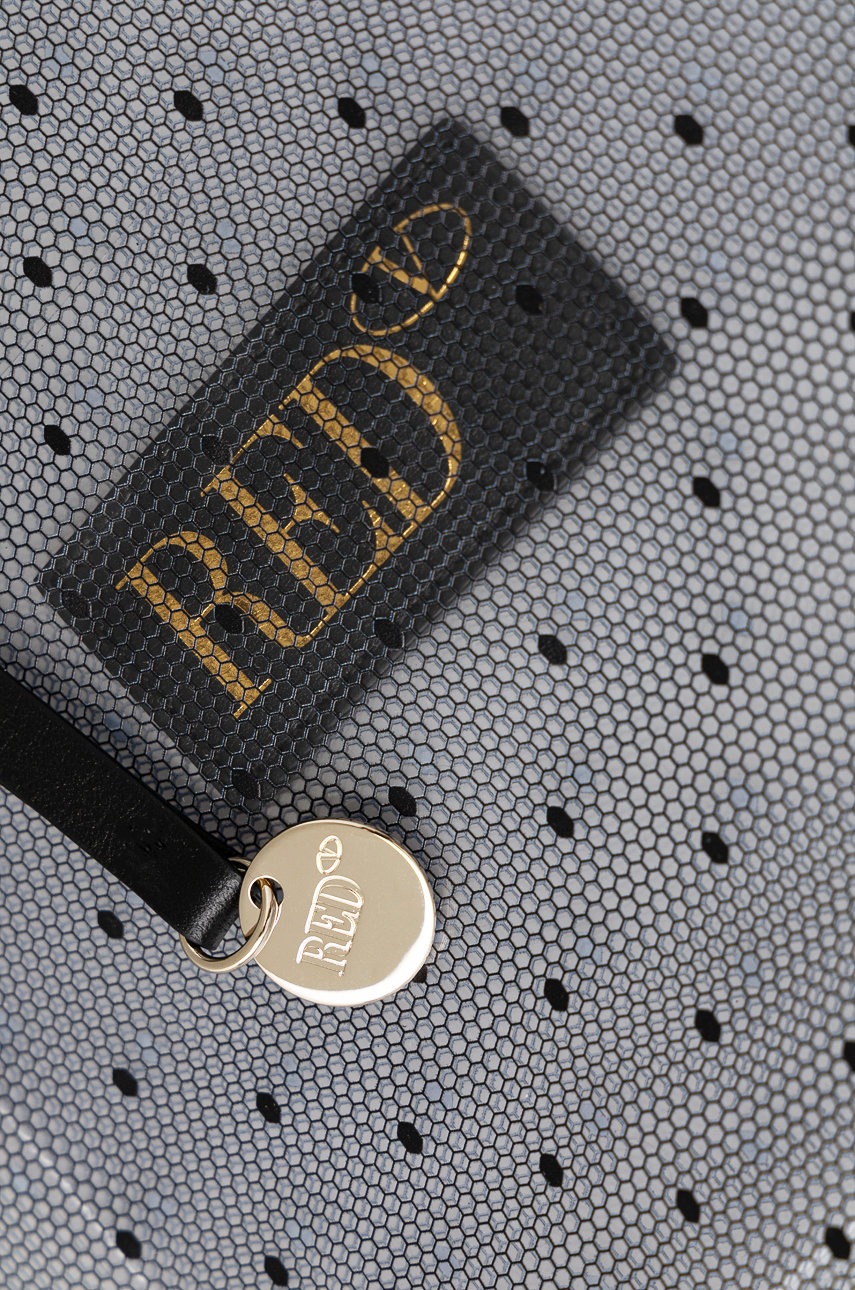 

Сумочка Red Valentino колір прозорий