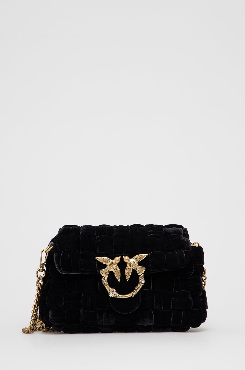 

Чанта Pinko в черно, Черен